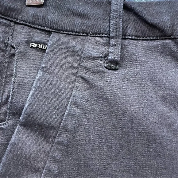 𝅺G-STAR Raw black Bronson mid zip chino pants size 28 - Picture 11 of 11